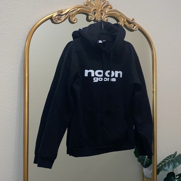 Noon Goons Squishy Oversize Hoodie Dropped Shoulder Seams Size M - Picture 4 of 7